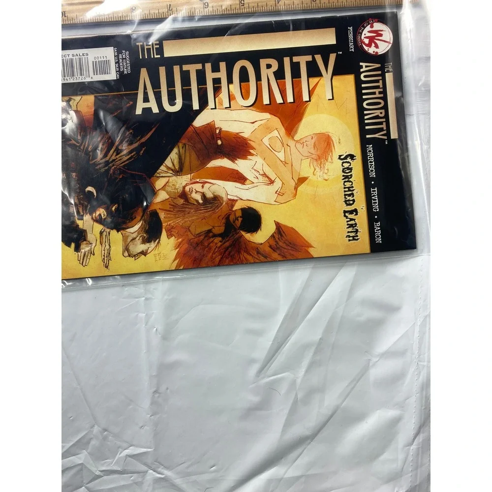 The‎ Authority Scorched Earth Comic Book February Morrison Irving Baron
